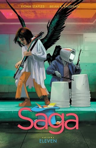 Saga 1: Vaughan, Brian K., Staples, Fiona: 9780606324328: Amazon